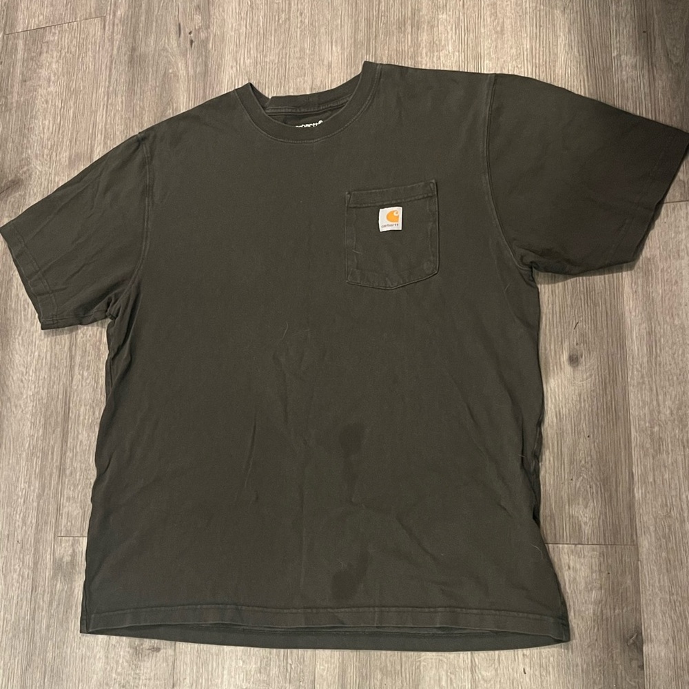 Carhartt Men's Dark Gray Short Sleeve Tee